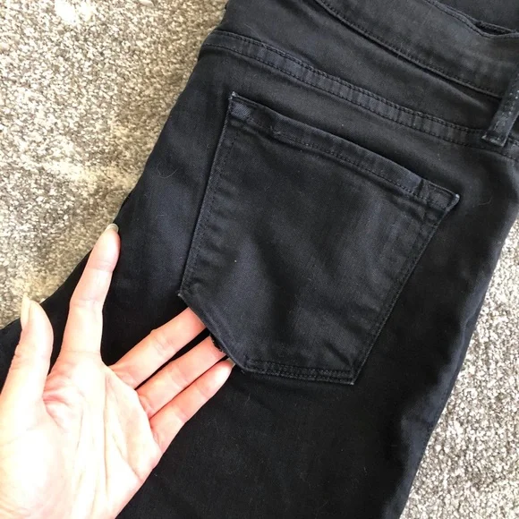 🖤 Frame Denim Black ‘Le Skinny de Jeanne’ Jeans - Picture 8 of 9